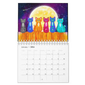 Kleiner Kalender mit zwei Seiten, weiß (Jan 2026)