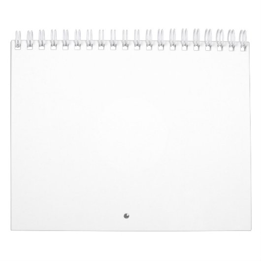 Kleiner Kalender mit zwei Seiten, weiß (Titelbild)
