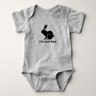 Kleiner Kaninchen-Design Baby Bodysuit Strampler