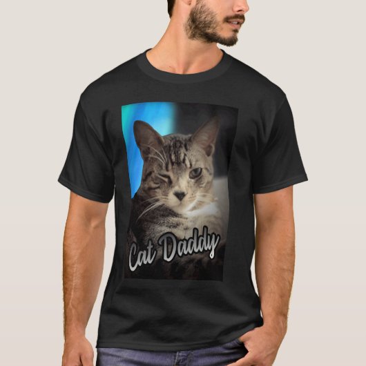 Kleiner Katzendaddy T-Shirt (Vorderseite)