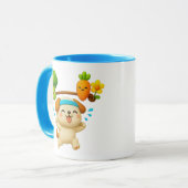 Kleiner Kawai-Sporthund Tasse (Vorderseite Links)
