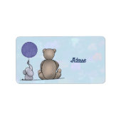 Kleiner Kerl Adressaufkleber (Vorne)