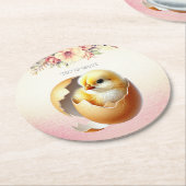 Kleiner Kick Hatching Bluepapier Untersetzer (Angewinkelt)