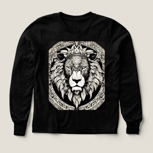 Kleiner King Lion T - Shirt - Spaß Style für Kinde (Design Vorderseite)