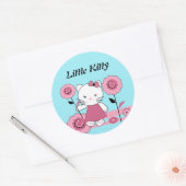 Kleiner Kitty Classic Round Sticker (Umschlag)