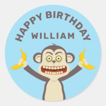 Kleiner, klassischer Rundaufkleber