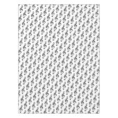 Kleiner Kleber, Musikalisches Tablett Tischdecke (Vorderseite)