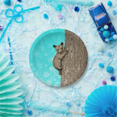 Kleiner Kletterbär Pappteller (Party)