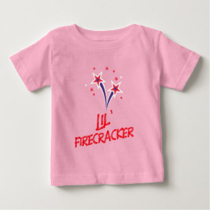 Kleiner Knallfrosch 4. Juli Süße Patriotische  Baby T-shirt