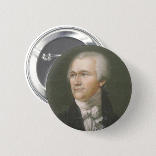 Kleiner Knopf Alexander Hamiltons Button (Vorne & Hinten)