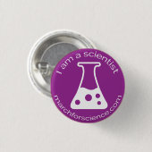 Kleiner Knopf - Chemie Button (Vorne & Hinten)