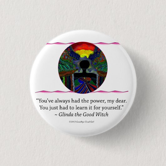 Kleiner Knopf - Glinda Button (Vorderseite)