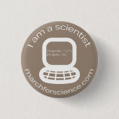 Kleiner Knopf - Informatik Button (Vorderseite)