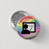 Kleiner Knopf - Lehrer Button (Vorne & Hinten)