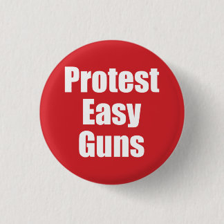 Kleiner Knopf - Protest-einfache Gewehre Button