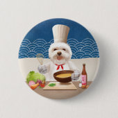 Kleiner Koch Button (Vorderseite)