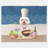 Kleiner Koch Fleecedecke (Vorderseite (Horizontal))