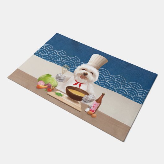 Kleiner Koch Fußmatte (Schrägansicht)