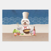 Kleiner Koch Geschenkpapier Set (Vorderseite 3)