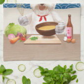 Kleiner Koch Geschirrtuch (Gefaltet)