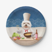 Kleiner Koch Pappteller (Vorderseite)