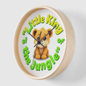 Kleiner König des Dschungels Uhr (Winkel)