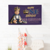 Kleiner König Geburtstagsbanner Banner (Insitu)