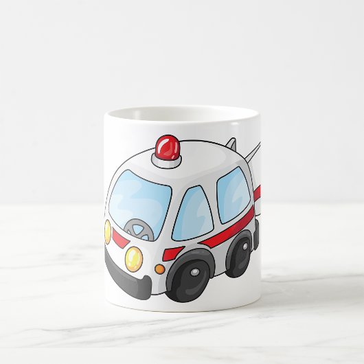 Kleiner Krankenwagen Kaffeetasse