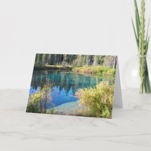 Kleiner Kratersee Karte (Vorderseite)