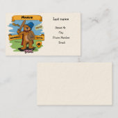 Kleiner Krieger Visitenkarte (Vorne/Hinten)