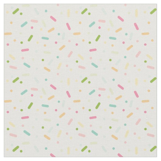 Kleiner Kuchen besprüht Stoff (Nahaufnahme)