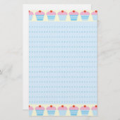 Kleiner Kuchen Briefpapier (Vorne/Hinten)