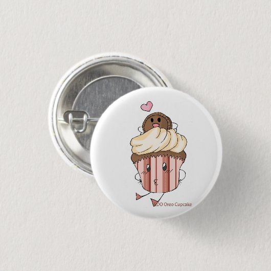 Kleiner Kuchen EDO Oreo Button (Vorne & Hinten)