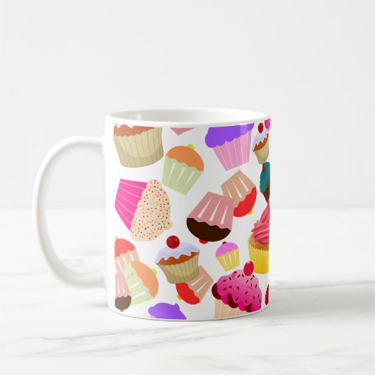 Kleiner Kuchen Kaffeetasse (Links)