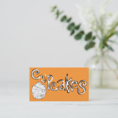 kleiner Kuchen kräuselt Loyalität Treuekarte (Stehend Vorderseite)