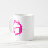 kleiner Kuchen splatz Kaffeetasse (Vorderseite Links)