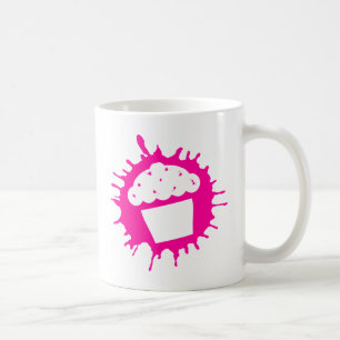 kleiner Kuchen splatz Kaffeetasse
