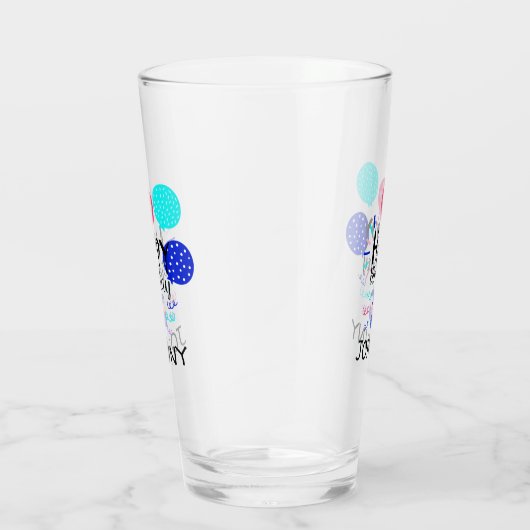 Kleiner Kuchen u. Ballon-alles- Gute zum Glas (Rechts)