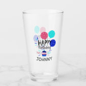 Kleiner Kuchen u. Ballon-alles- Gute zum Glas (Vorderseite)