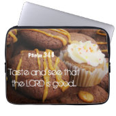 Kleiner Kuchen und Plätzchen Laptopschutzhülle (Vorderseite)