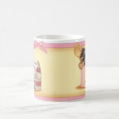 Kleiner Kuchen Yorkie Kaffeetasse (Mittel)