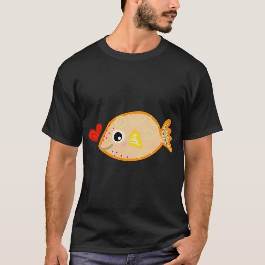 Kleiner Kugelfisch T-Shirt (Vorderseite)
