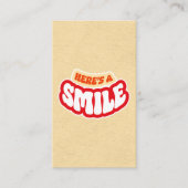 Kleiner Kunde Vielen Dank Geschäftskarte Visitenkarte (Vorderseite)