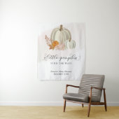 Kleiner Kürbis auf die Babydusche Wandteppich (Beispiel)