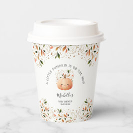 Kleiner Kürbis auf die Flora-Babydusche von Way Fa Pappbecher