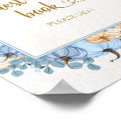 Kleiner Kürbis bitte das Gästebuch unterschreiben (Ecke)