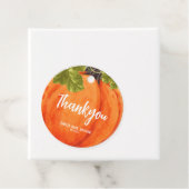 Kleiner Kürbis, der einen Geburtstag verwandelt Geschenkanhänger (Beispiel)