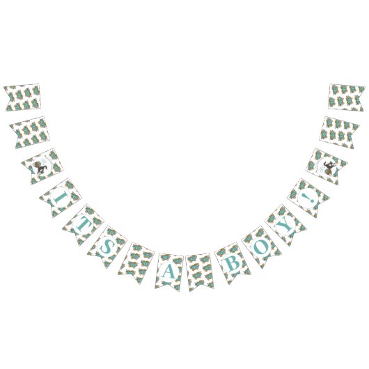 Kleiner Kürbis Es ist eine Baby-Dusche Wimpelkette (Alle)