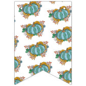 Kleiner Kürbis Es ist eine Baby-Dusche Wimpelkette (Erste Fahne)