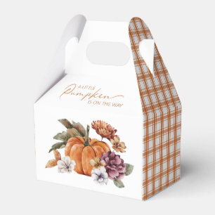 Kleiner Kürbis Geschenkschachtel